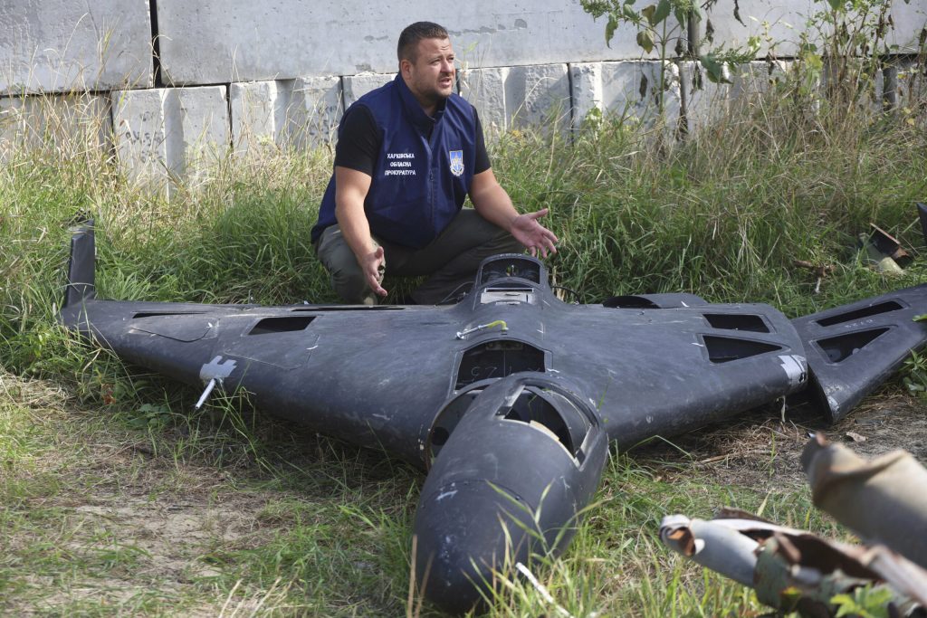 Apararea aeriana a Ucrainei a distrus 107 din cele 128 de drone lansate de Rusia