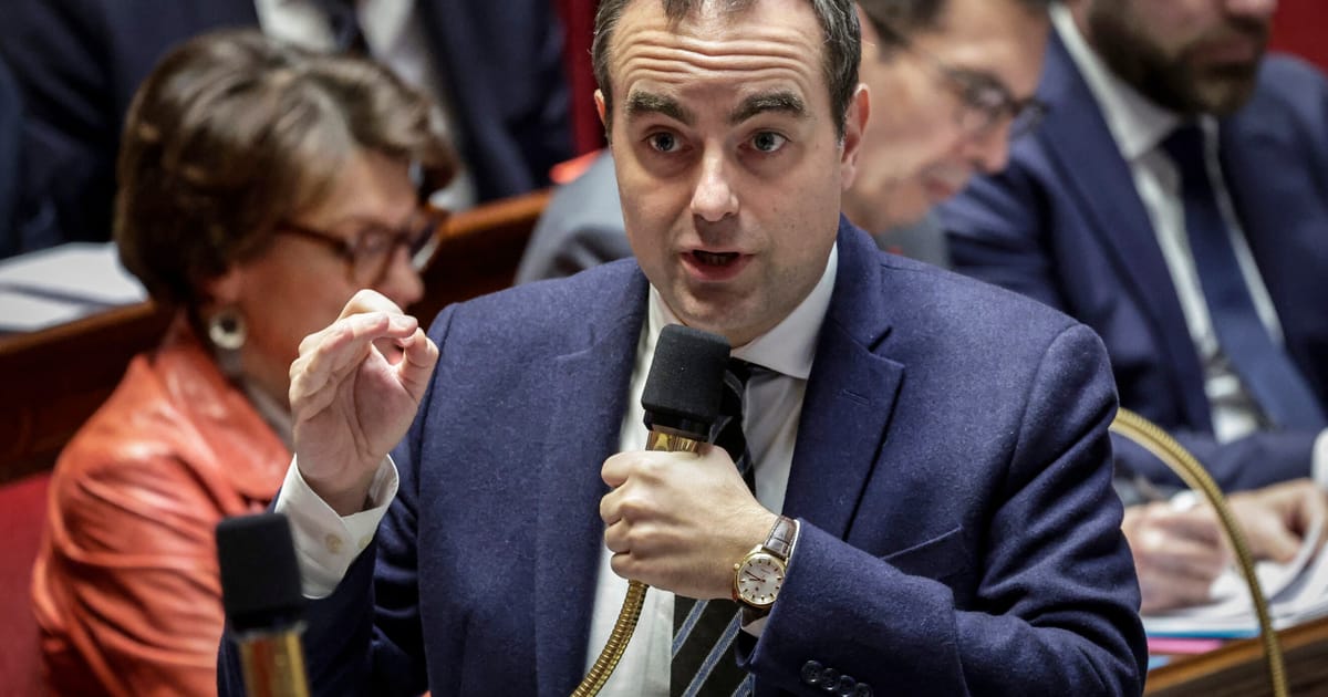 Lecornu din Franta isi prezinta planurile de final de mandat si exclude candidatul pentru presedentie