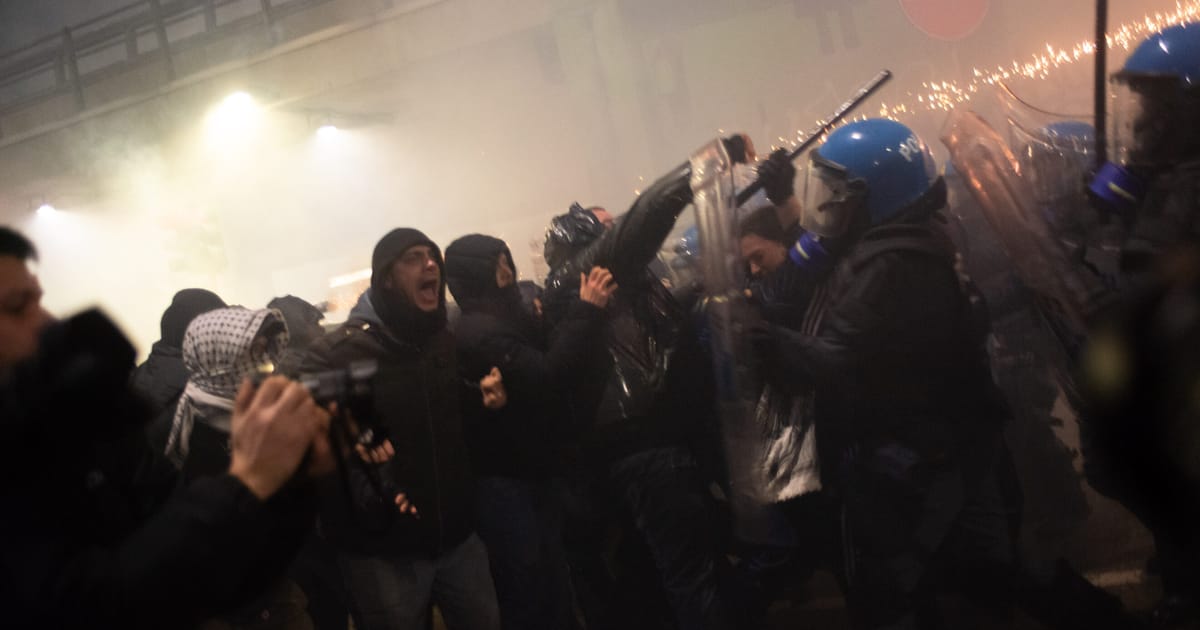 Meloni condamna dusmanii Italianiei pentru sabotajul feroviar si protestele impotriva Jocurilor Olimpice