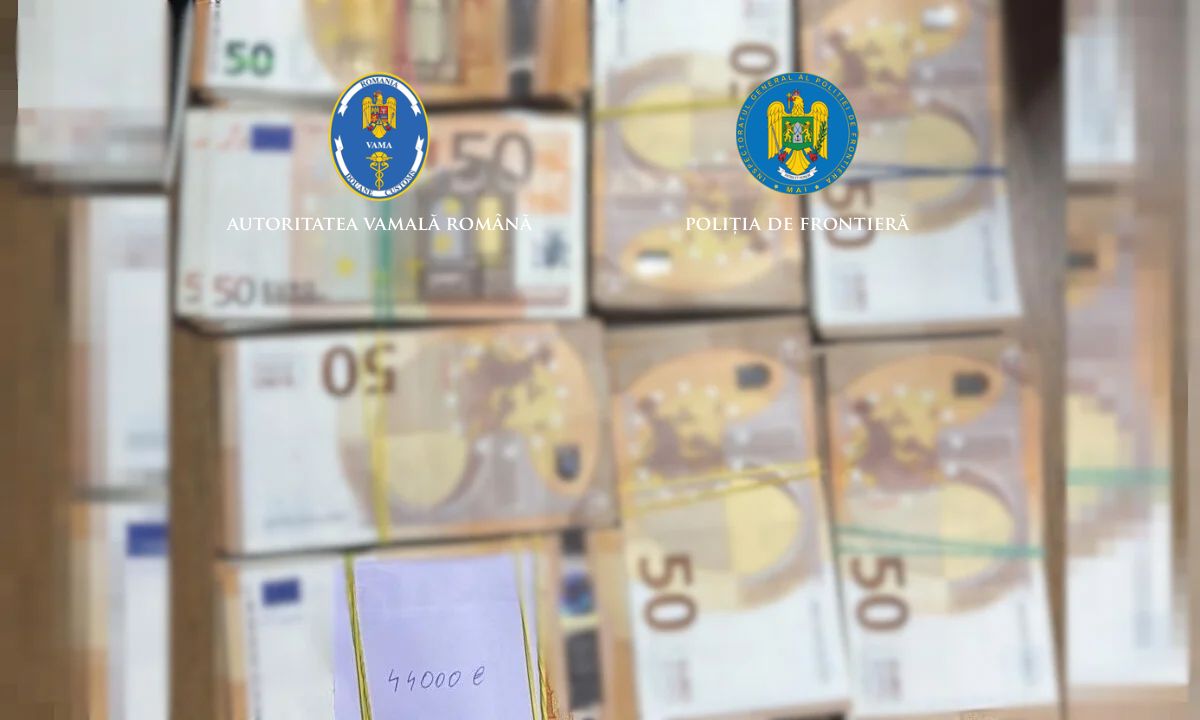 44000 de euro descoperiti in captusala unei genti gasiti noaptea la granita cu Ucraina