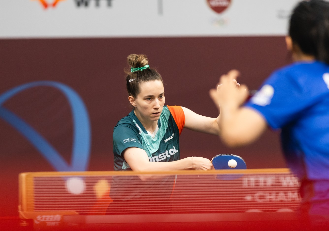Andreea Dragoman face fatainfrangerii in fata celei de a treia jucatoare a lumii la debutul sau in Cupa Mondiala de tenis de masa