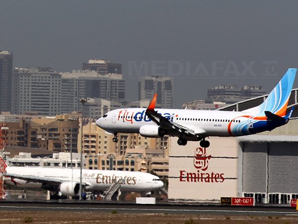 Fly Dubai organizeaza un zbor special catre Romania in aceasta noapte Ministerul Afaceriilor Externe recomanda verificarea starii zborurilor