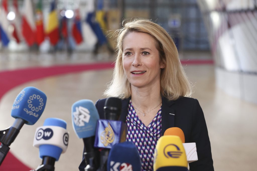 Kaja Kallas avertizeaza UE despre concesiile teritoriale ale Ucrainei numind cererile de teritoriu planul de negocieri al Rusiei
