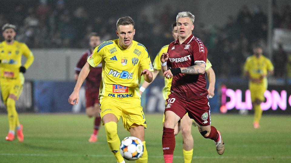 SuperLiga Unirea Slobozia Rapid Bucuresti 1 2 Giulestenii finalizeaza sezonul regulat pe locul 2