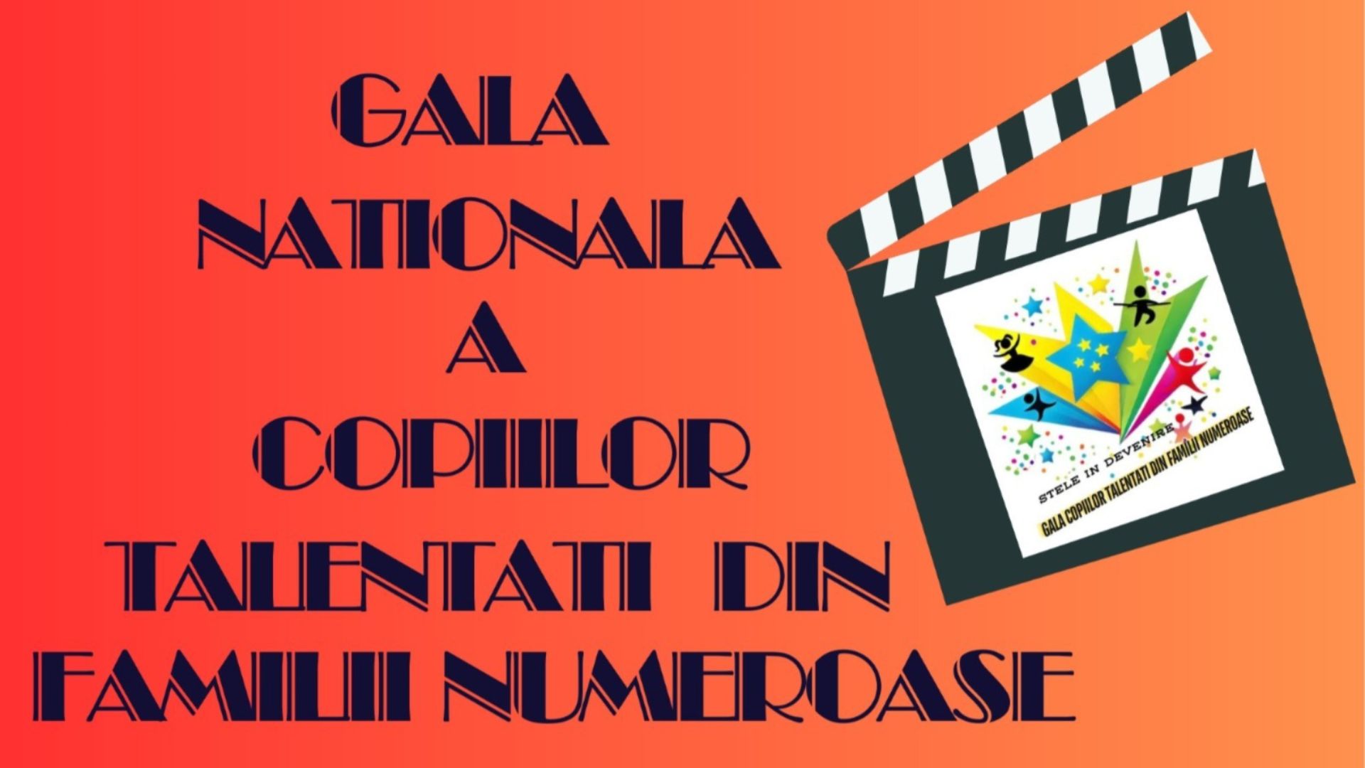 Talentul copiilor din familii numeroase straluceste pe scena din Cluj Gala Nationala a Copiilor Talentati le ofera o oportunitate unica si premii de mii de lei