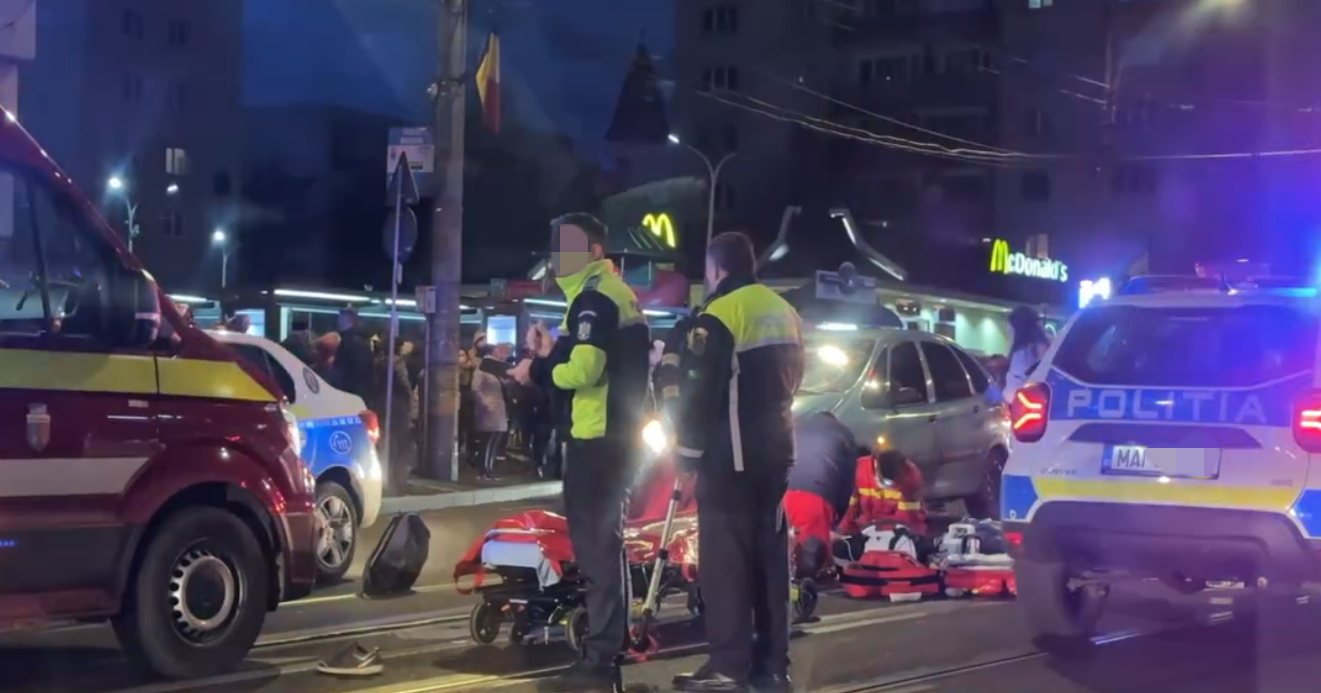 accident in manastur un barbat a fost lovit in seara acesta in cluj napoca in timp ce traversa pe trecerea de pietoni de catre un sofer de 31 de ani