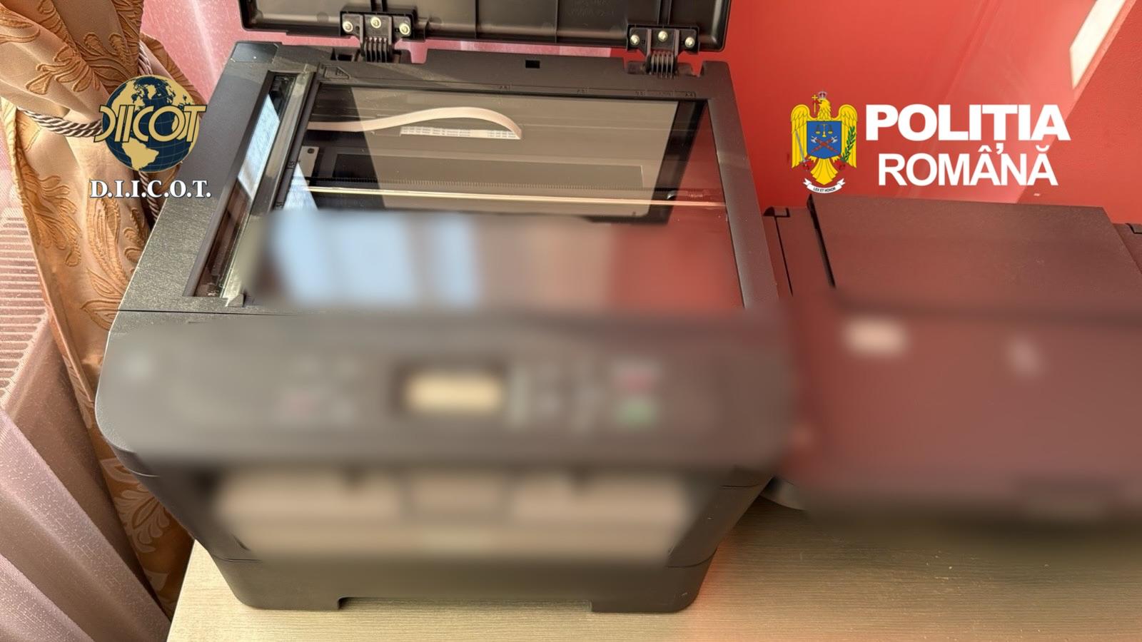 fabrica de bani imprimerie ilegala de euro in suceava romani prinsi cu 12 milioane de euro contrafacuti in bulgaria