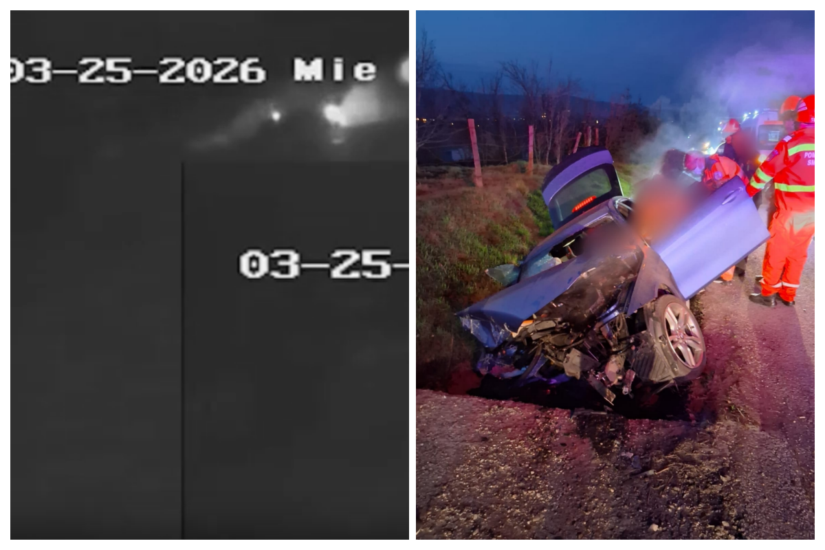 video accident in direct un tanar de 20 de ani din cluj ranit dupa ce sa lovit cu masina de un cap de pod momentul impactului suptins in direct