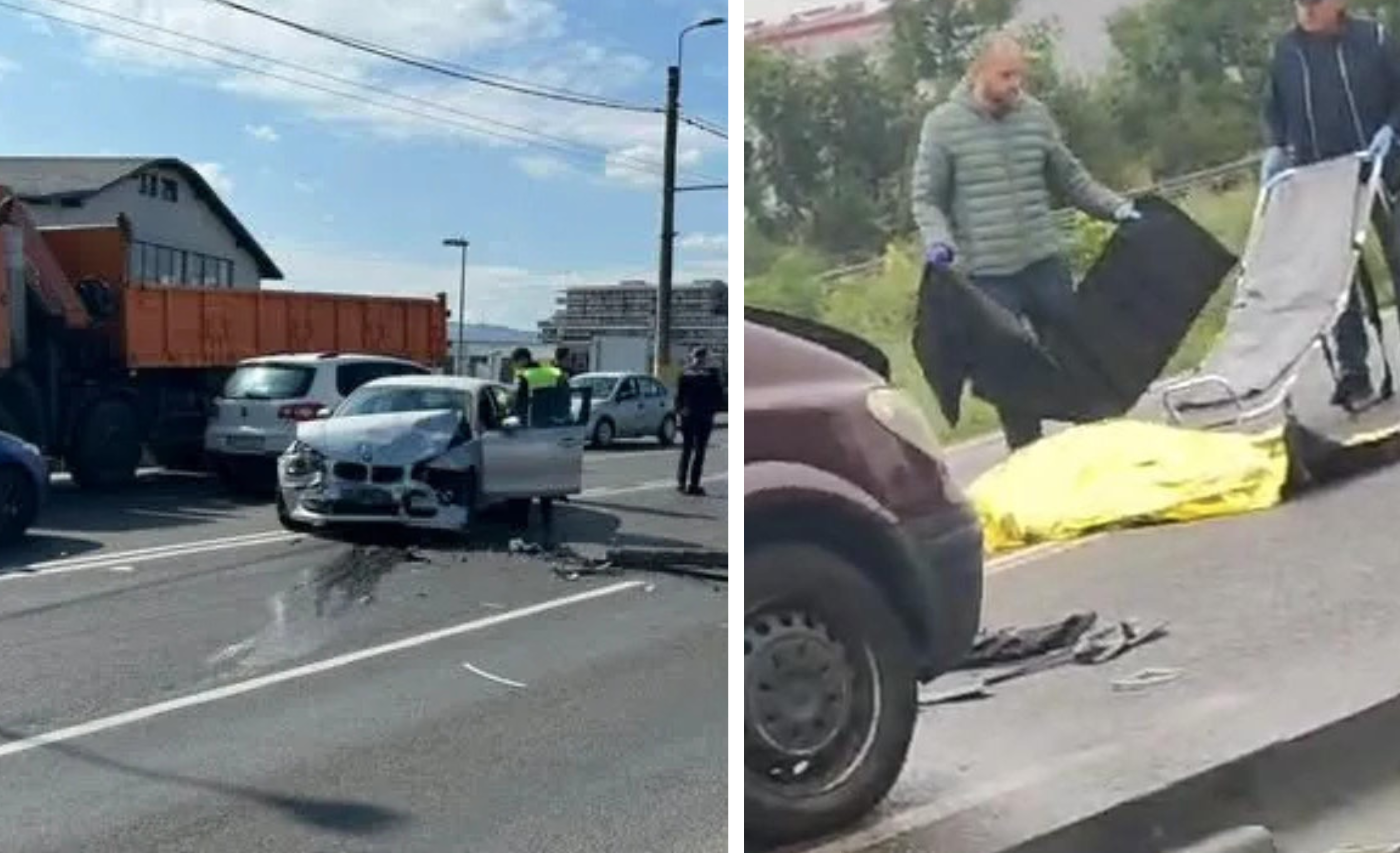 Accident grav in Cluj Napoca Doi pietoni au fost accidentati pe trecerea de pietoni si au fost dusi la spital