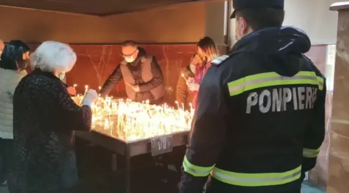 Peste 100 de pompieri vor fi mobilizati de Paste in Cluj Masuri speciale pentru siguranta credinciosilor