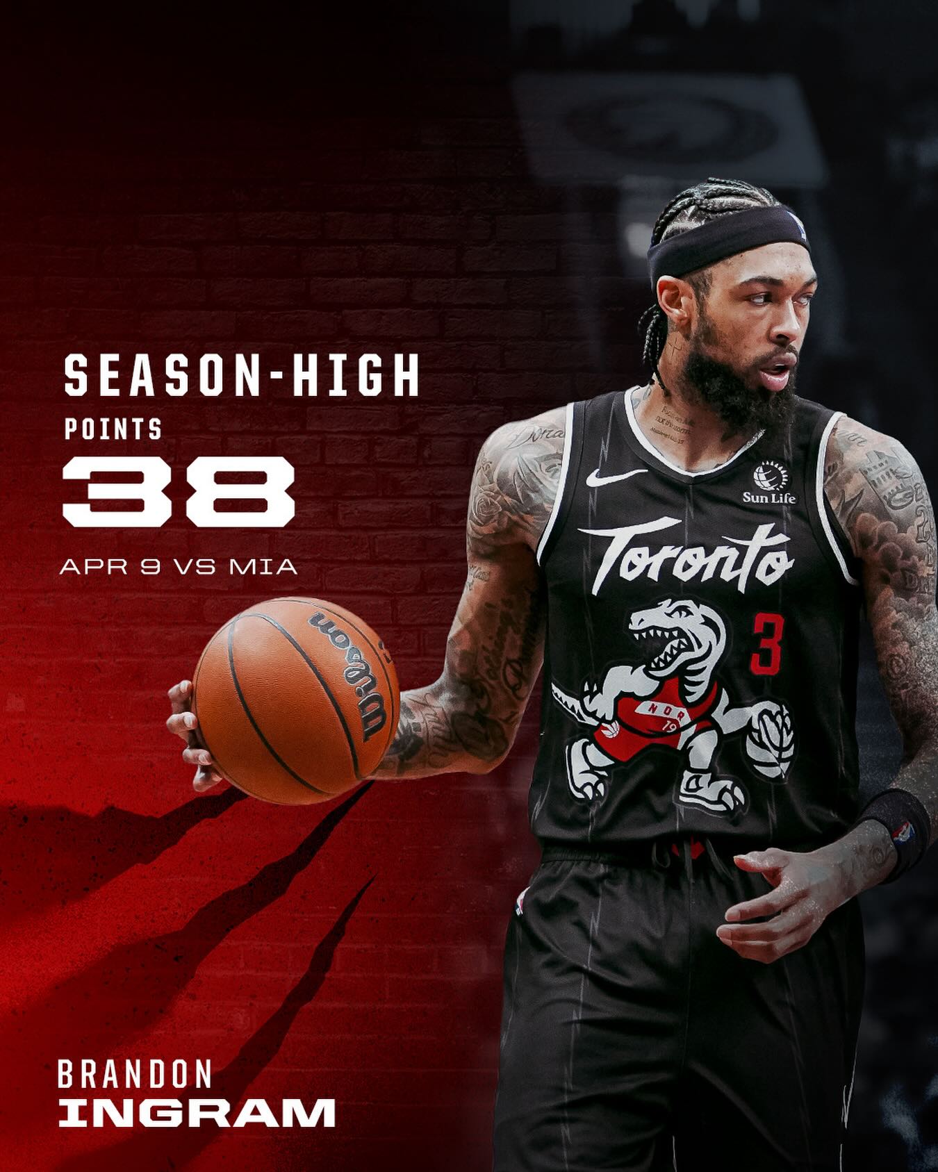 brandon ingram scrie istorie pentru toronto raptors in nba debut de sezon record depasindu l pe superstarul kawhi leonard