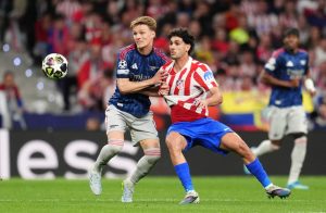 Atletico Madrid Arsenal 1 1 Un meci decis de doua penalty uri englezii au condus la pauza iar spaniolii au dominat repriza a doua