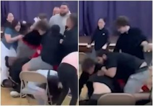 Bataie generala intre parinti la gradinita S au batut si s au calcat in picioare chiar la ceremonia de absolvire a copiilor Incidentul a fost surprins de martori pe camere