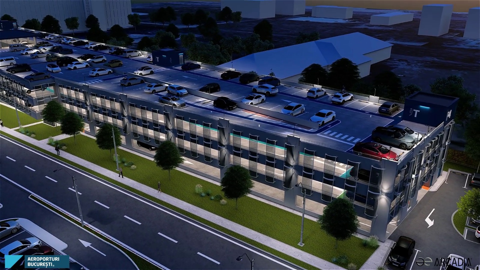 CNAB lanseaza licitatia pentru o noua parcare pe termen lung la Aeroportul Henri Coanda Valoarea totala a investitiei este de 626 milioane de lei