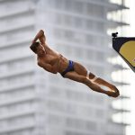 Constantin Popovici cel mai bun sportiv din Europa in 2025 la sarituri in apa de la mare inaltime revine in competitie la Cupa Mondiala