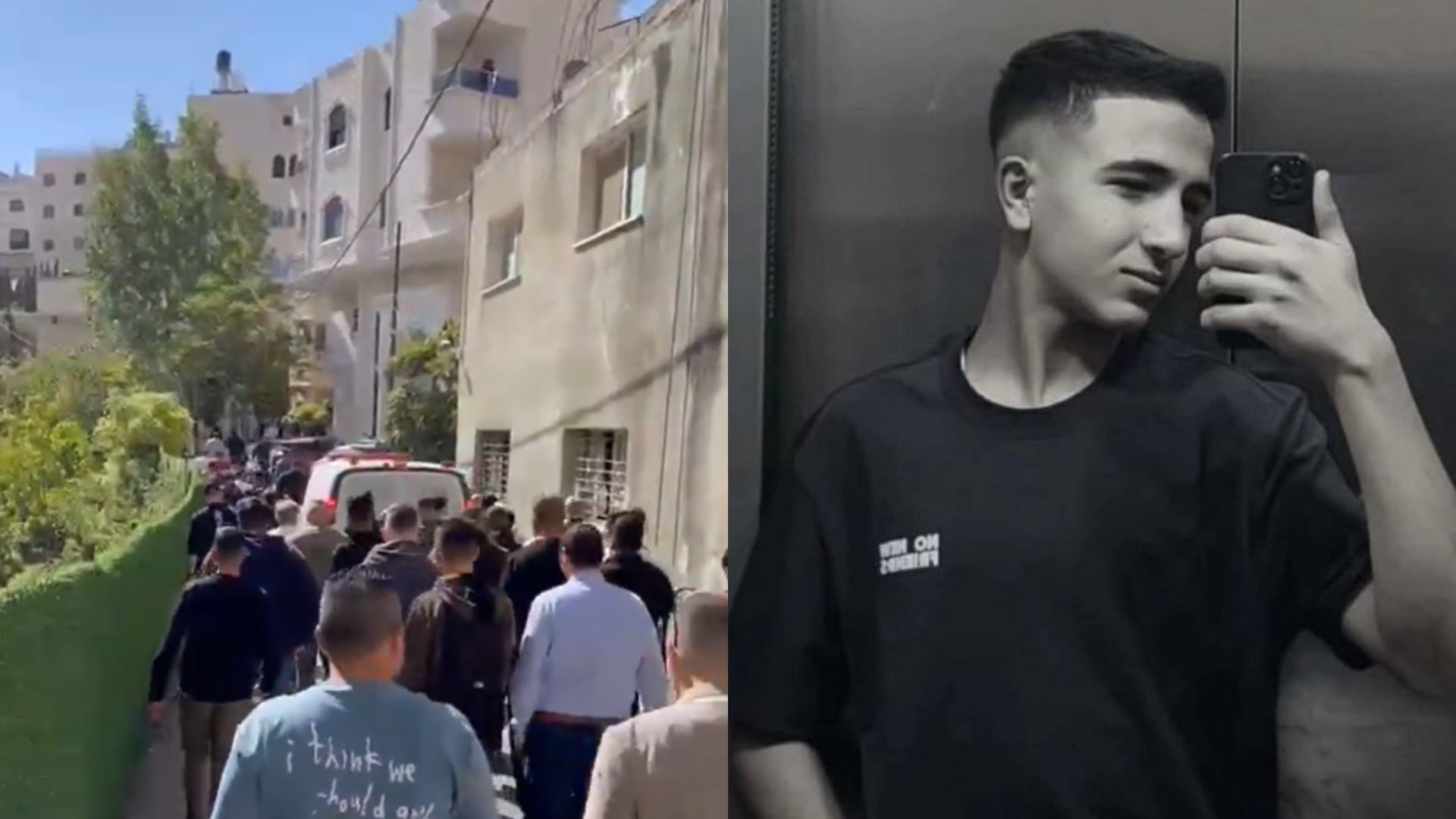 Tanr de 16 ani ucis de forele israeliene n Cisiordania nhumat cu demnitate