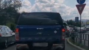 VIDEO Cosmar in trafic spre Floresti chiar si duminica Coloane interminabile de masini pe ruta Cluj Floresti din cauza santierelor