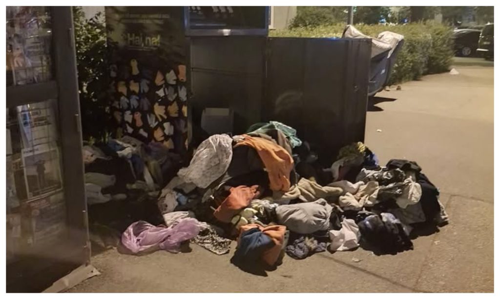 containerele hai na din cluj napoca transformate in focare de mizerie si haos este pentru nu stiu cata oara cand se intampla asa foto