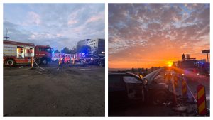 cum s a produs accidentul de dimineata de pe calea floresti un sofer in stare de ebrietate a lovit parapetul cu masina cinci persoane au fost duse la spital