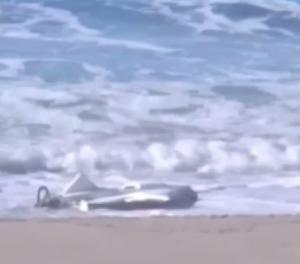 O drona de atac incarcata cu explozibili a fost descoperita pe o plaja de la Marea Neagra