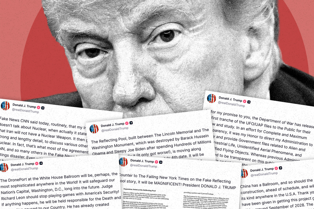 Renovarea DC conflictul din Iran si intalniri cu extraterestri O luna alaturi de Donald Trump pe Truth Social