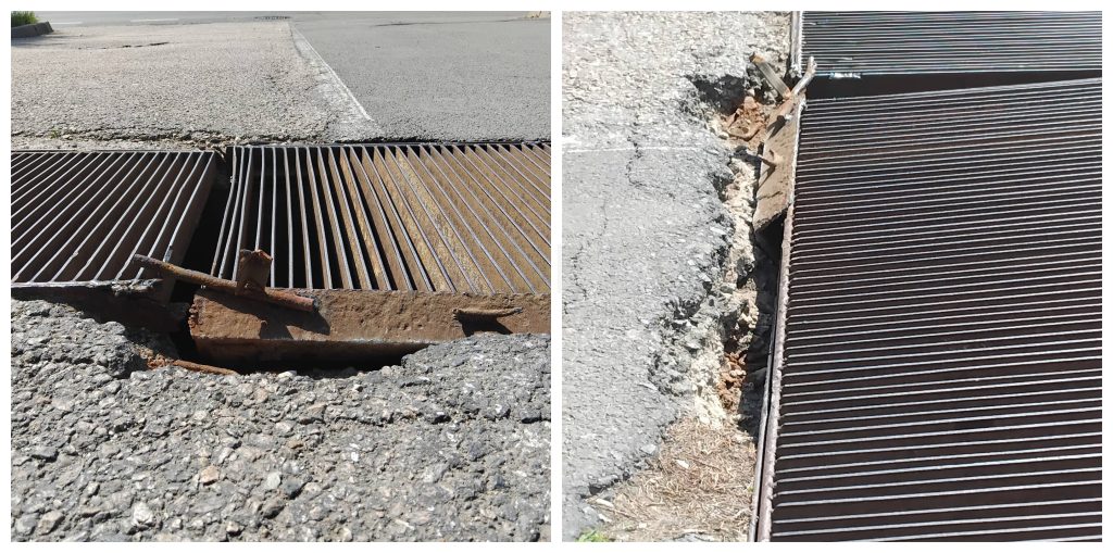 Reparatie de mantuiala in Cluj Napoca Un grilaj de pe o strada a generat nemultumirea locuitorilor