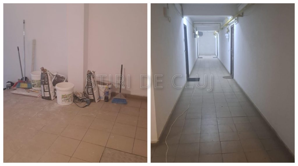 Soc intr un bloc din Floresti Locatarii s au trezit peste noapte cu un zid intre scari