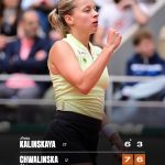surpriza imensa la roland garros maja chwaliska o elimina pe a 22 a favorita si se califica in semifinale