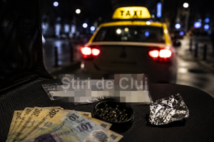 taximetrist din cluj implicat intr o retea de trafic de droguri de mare risc dozele ar fi fost transportate cu taxiul si vandute pentru sume intre 200 si 3000 de lei