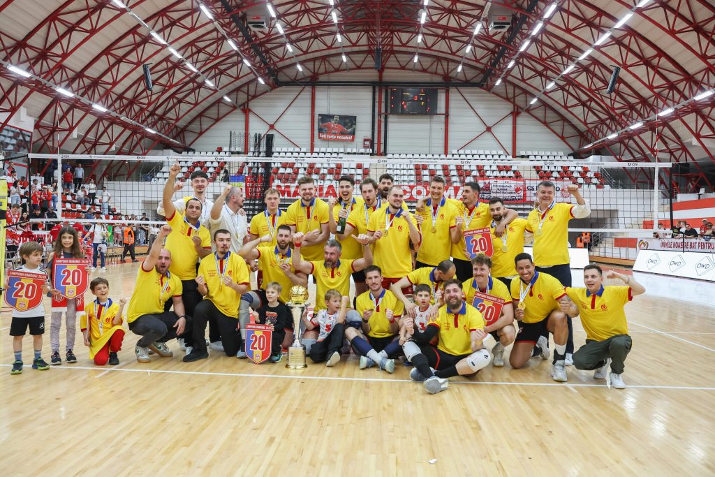 Dinamo Bucuresti in grupa alaturi de castigatoarea Ligii Campionilor Europei la volei masculin