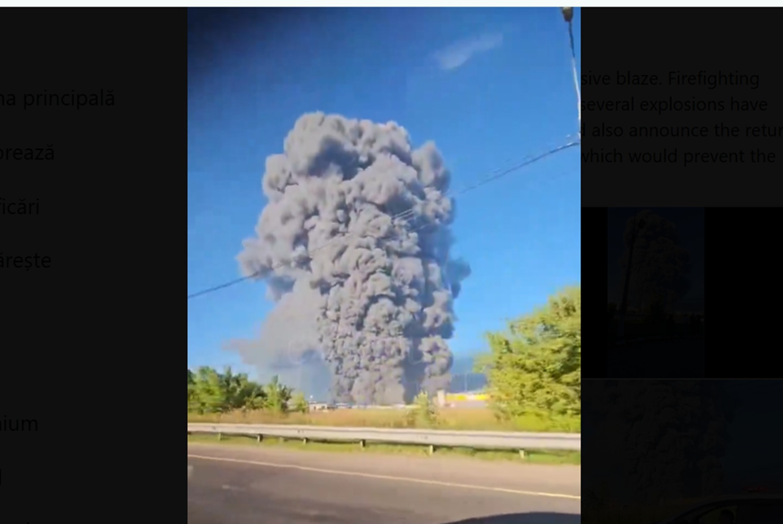 Rusia 7 morti si 24 de raniti in urma atacului cu drone ucrainene asupra unui centru logistic