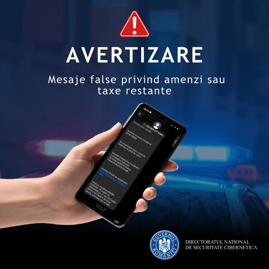 Se continu a campania de SMS uri false despre amenzi si taxe neplatite Infractori utileaza o noua tactica