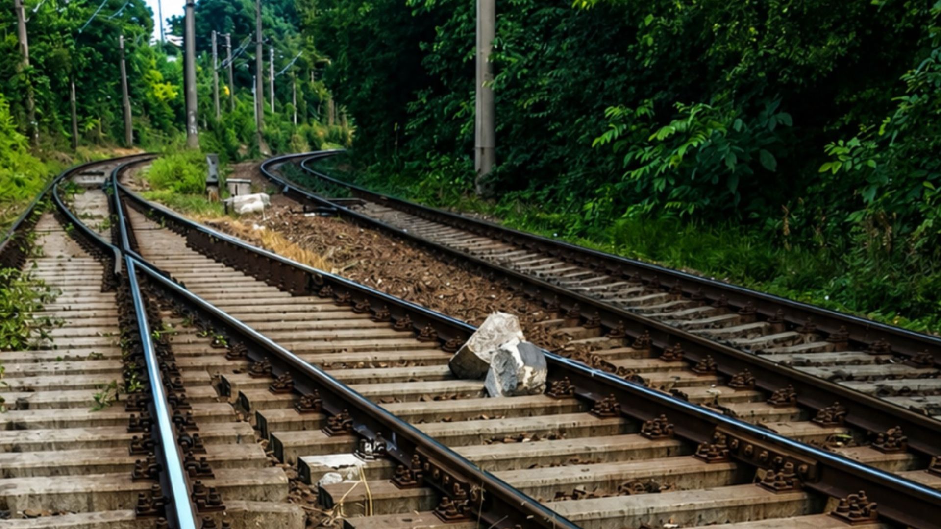 Un obstacol a afectat circulatia trenurilor in Constanta