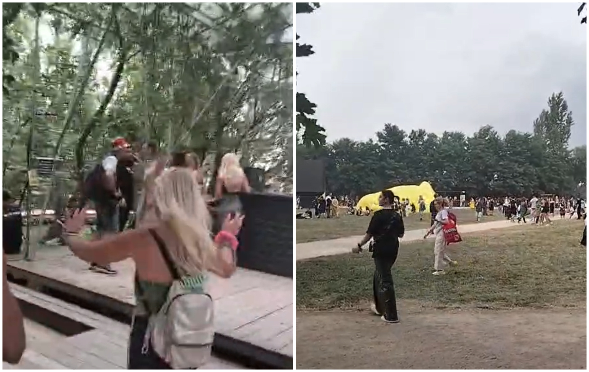 VIDEO Pana de curent la Electric Castle Practic intreg festivalul a ramas fara electricitate dar scena principala functioneaza pe generator Agitatie