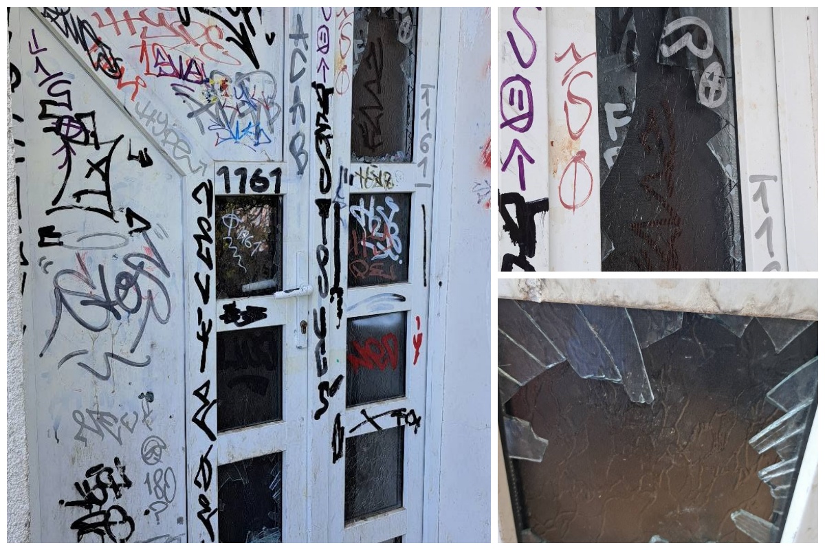 Vandalism la Cluj Un loc de joaca pentru copii a fost distrus Asta am descoperit Geamuri sparte gunoaie Daca se comporta in acest fel avem motive de ingrijorare