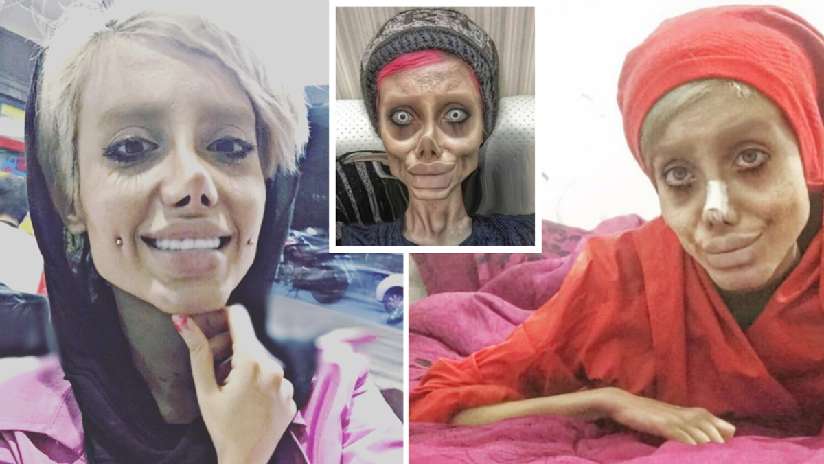 Ce s a intamplat cu Zombie Angelina Jolie Sahar Tabar s a retras din viata publica dupa ce si a dezvaluit adevarata fata