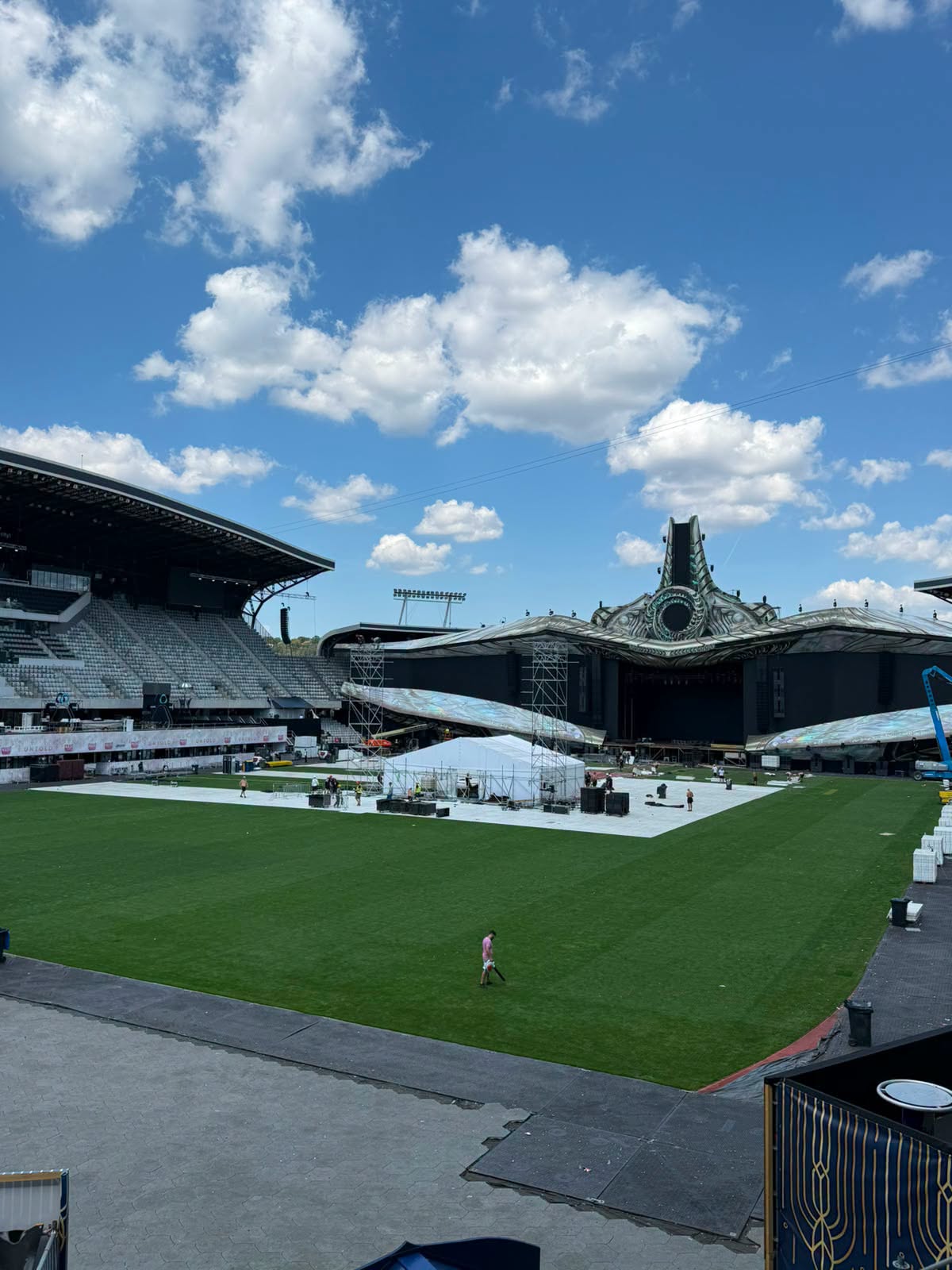 Cum arata iarba de pe Cluj Arena dupa patru zile de Untold Rezultatul este uimitor