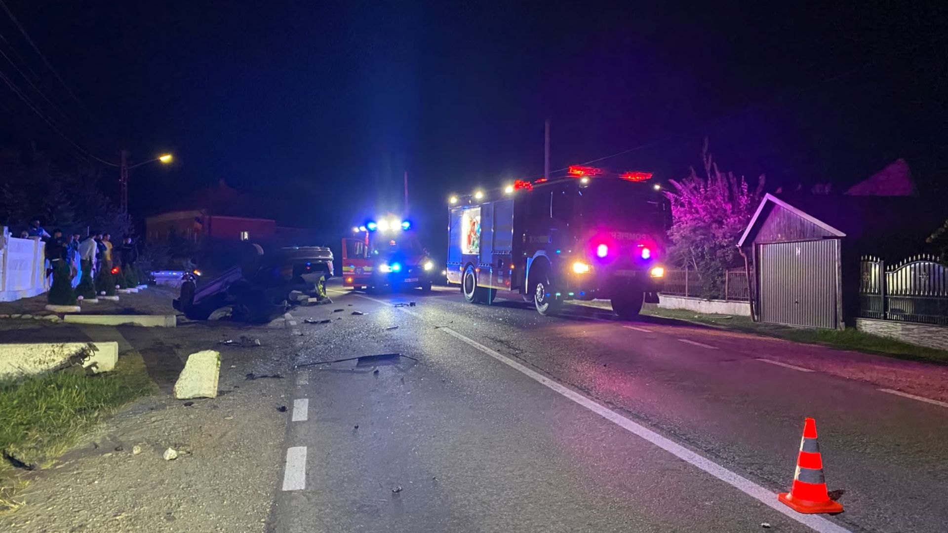 Iata detalii socante despre accidentul din Mociu Cluj Niciun pasager nu posedaaa permis de conducere iar unul dintre ei era in stare avansata de ebrietate