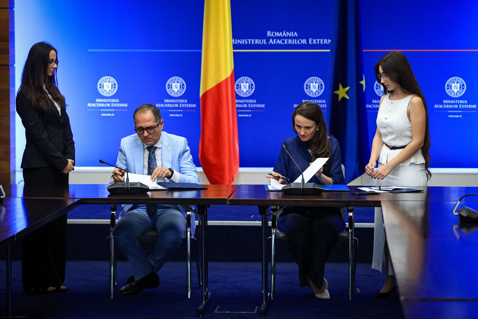 MAE si ANS au semnati un protocol pentru sprijinirea sportivilor romani la competitiile internationale