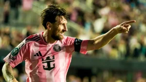 Messi penalizat pentru ca a lovit un adversar intr un meci din liga americana