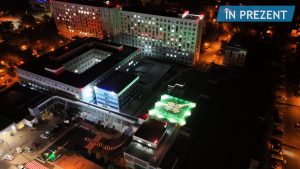 Premier naional Unul dintre cele mai mari spitale din Romnia are o parcare supraetajat dotat cu heliport lifturi exterioare i pasarel