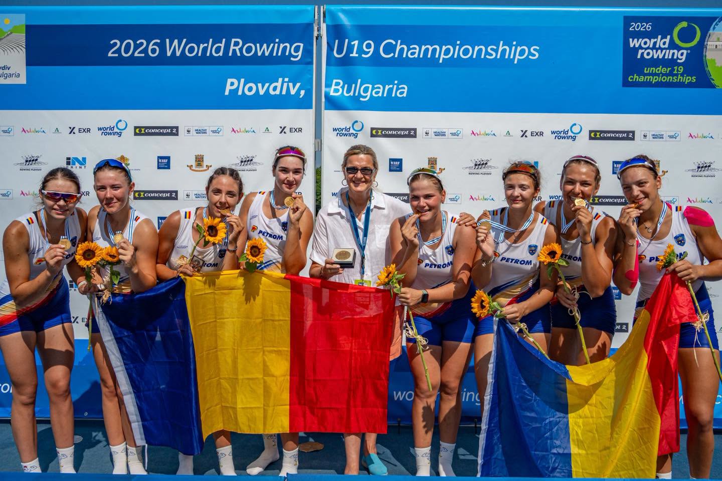 Romnia campioana mondiala la Campionatul Mondial Under 19 de canotaj