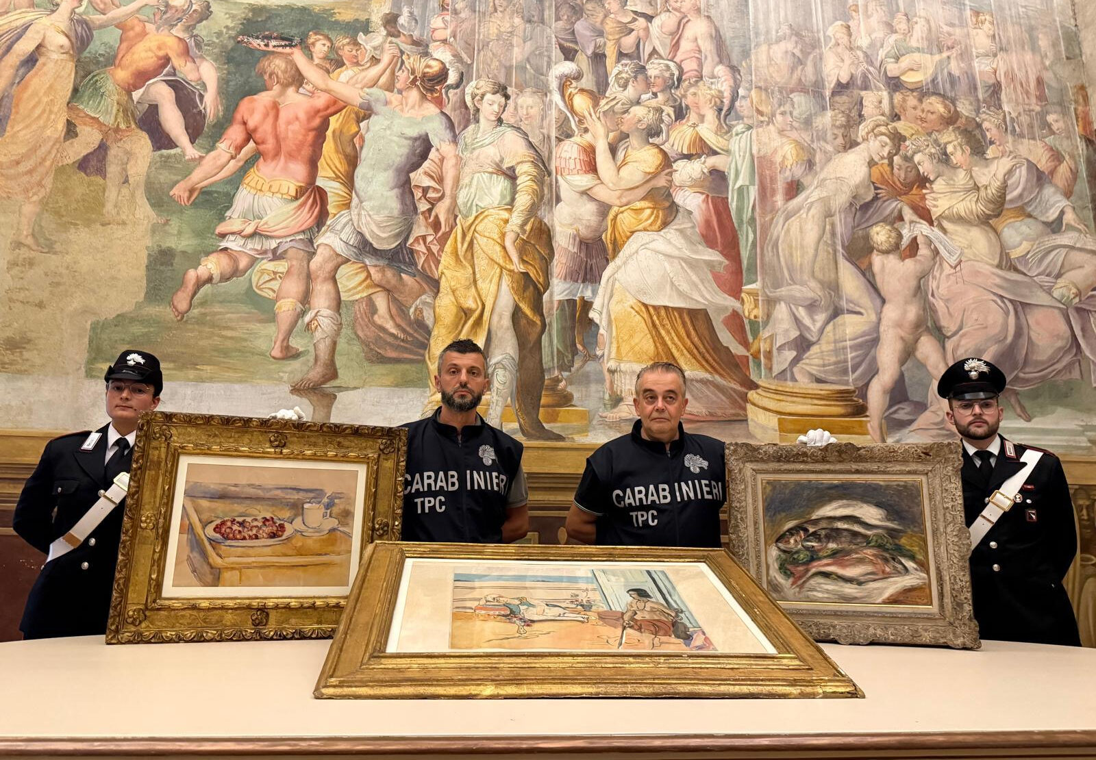 Tablouri de Renoir Cezanne si Matisse furate dintr un muzeu italian au fost returnate
