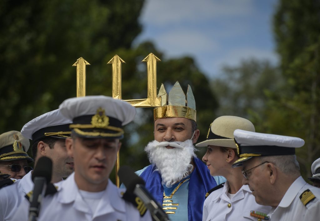 Ziua Marinei Romane 124 de ani de traditie Doua nave participa pentru prima oara la festivitatile de la Constanta