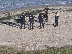 fragment de drona gasit in zona plajei tuzla mapn incarcatura exploziva identificata in fragmentele dronei de fabricatie ucrainena