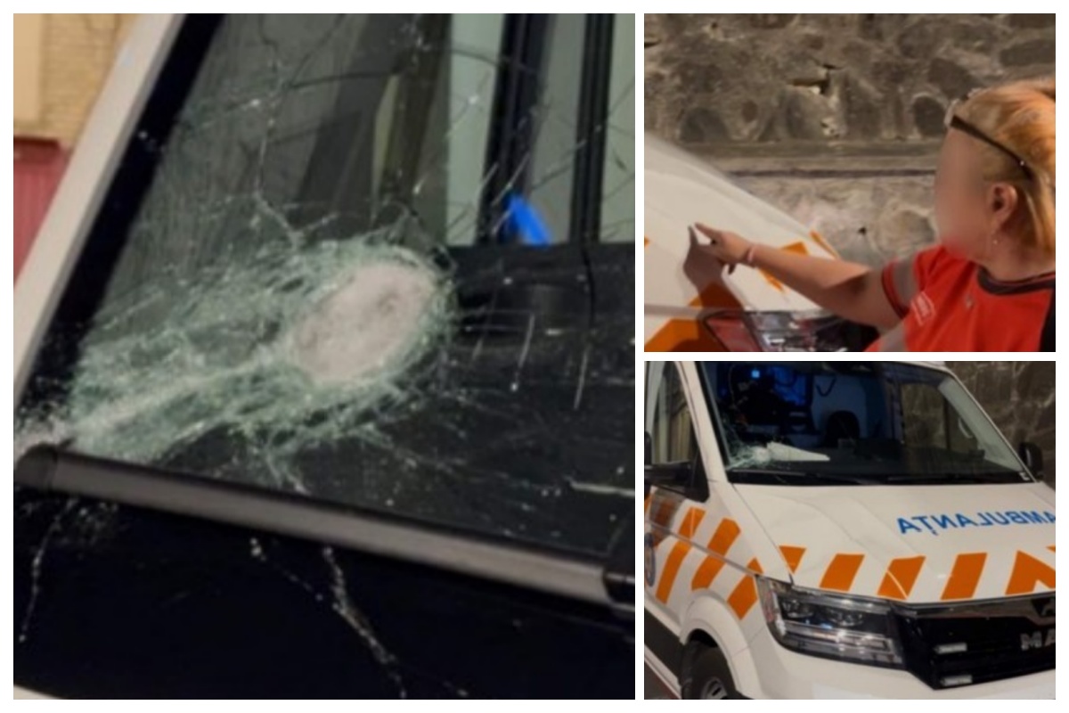 informatio oficiale socante despre atacul asupra ambulantei din cluj au blocat o cu masini au atacat o cu topoare bate si lopeti cine l a ranit pe sofer