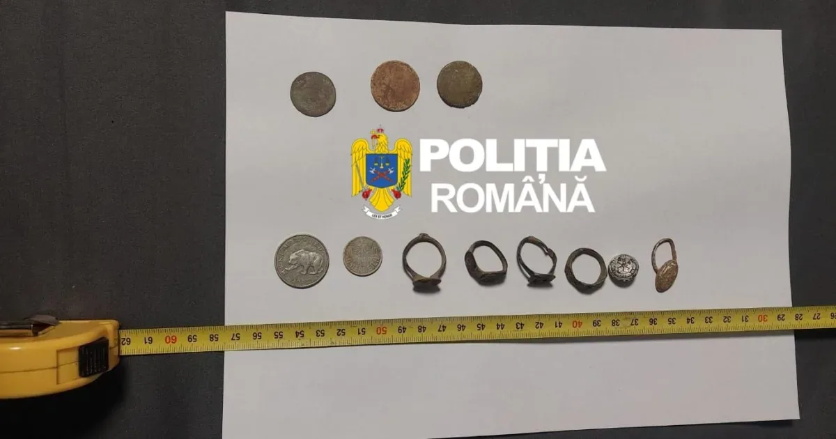 Percheziții în Hunedoara într-un caz de furt de bunuri arheologice 1 Percheziții în Hunedoara într-un caz de furt de bunuri arheologice